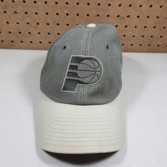 Vintage ANNCO mens brown an khaki Indianpolis Pacers NBA strapback hat OS - Picture 1 of 8